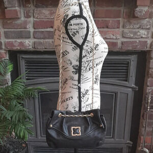 BCBGMaxAzria Black Leather Bag